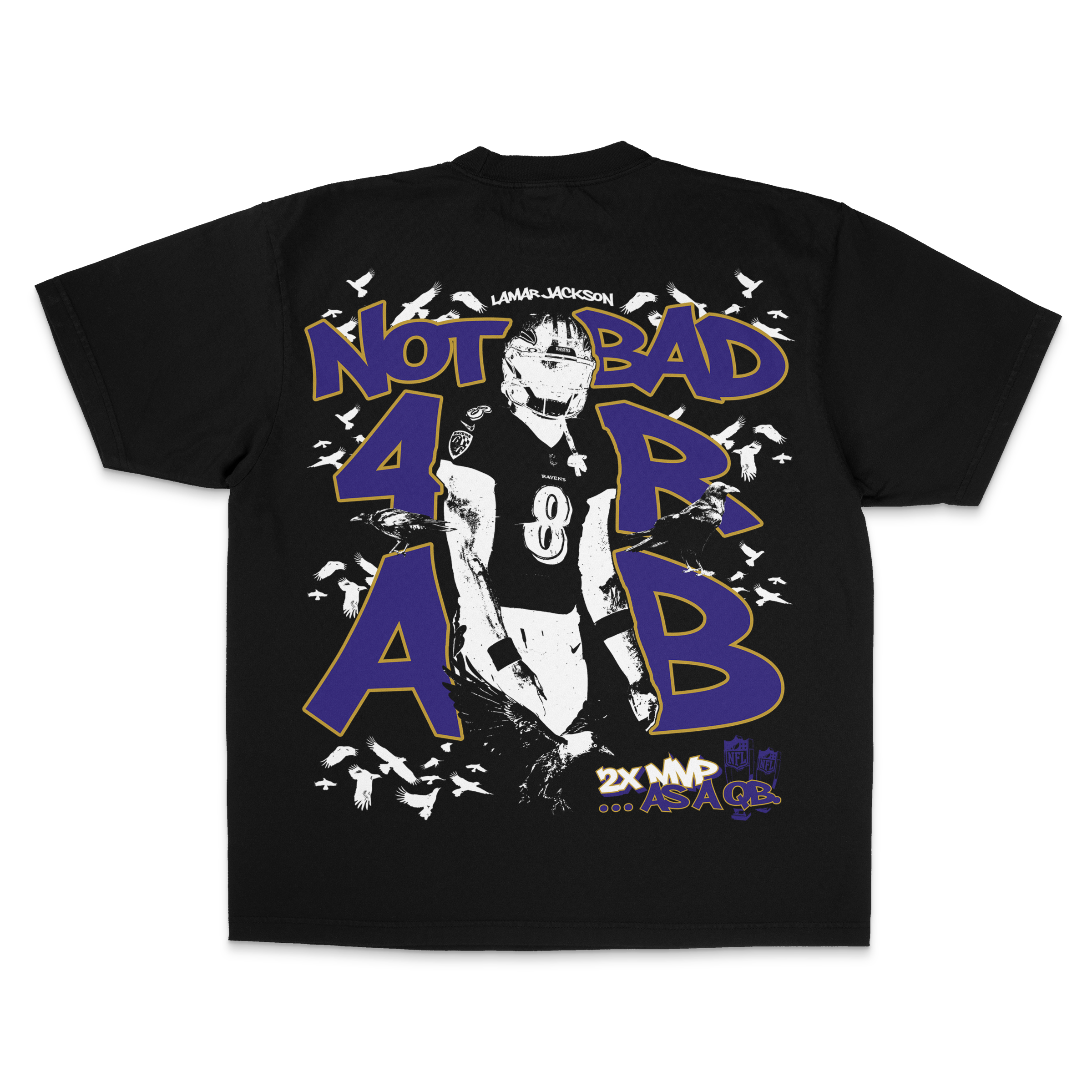 "NOT A QB" TEE