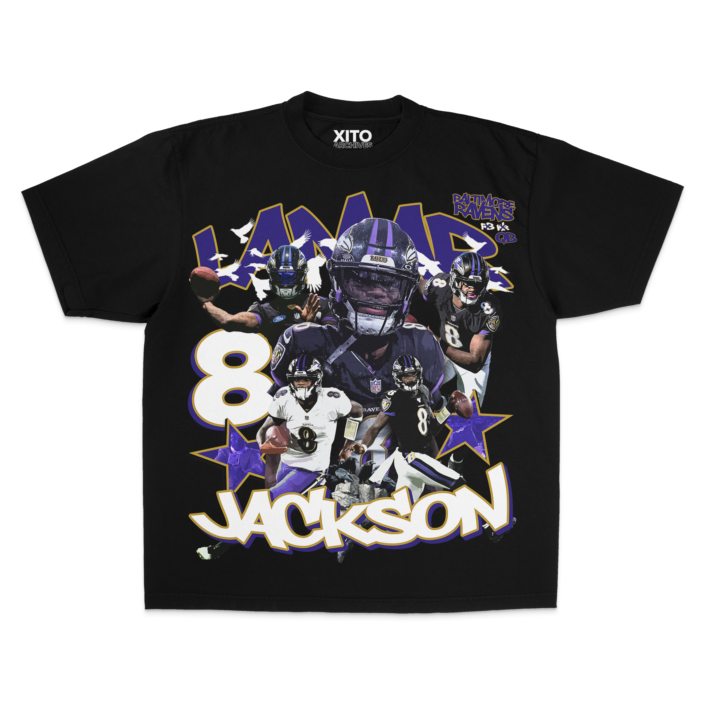 "NOT A QB" TEE