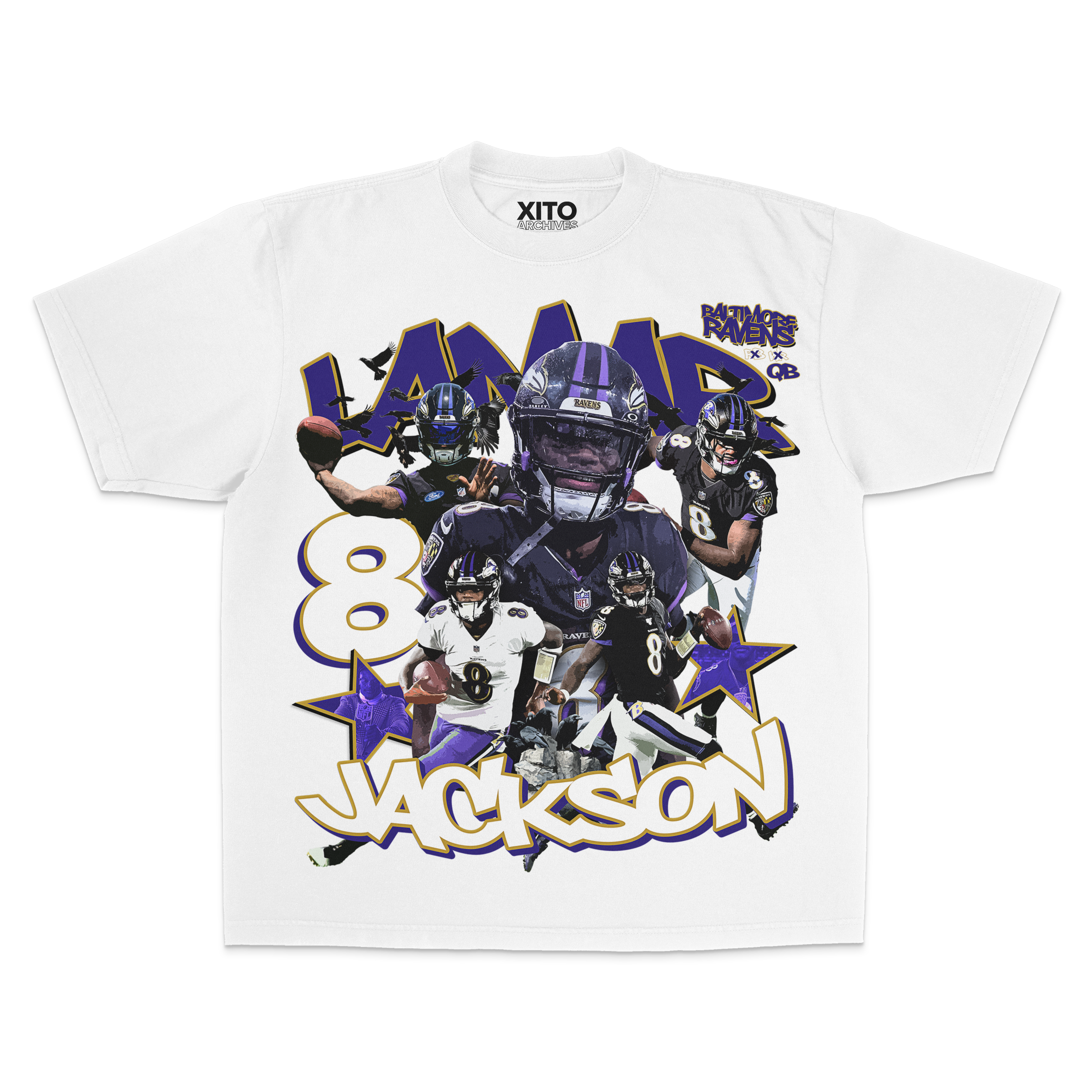 "NOT A QB" TEE